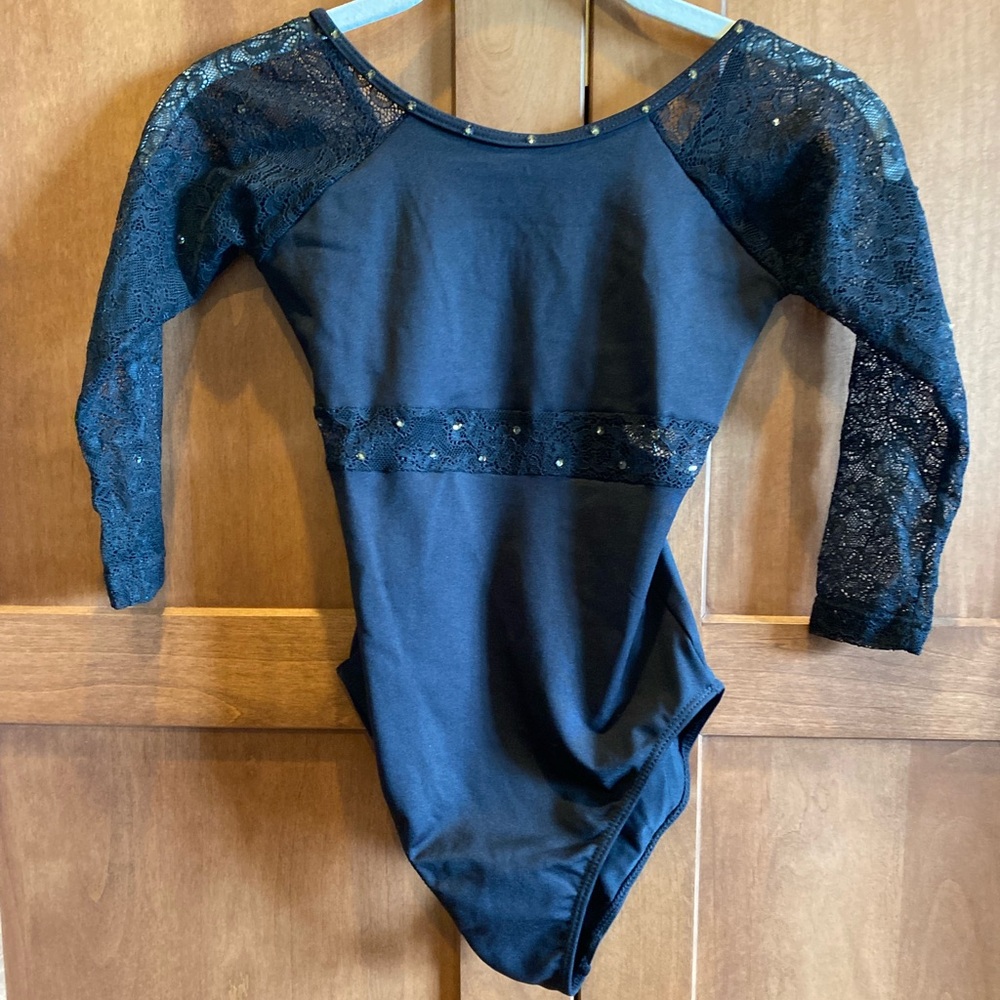 Natalie Black Leotard